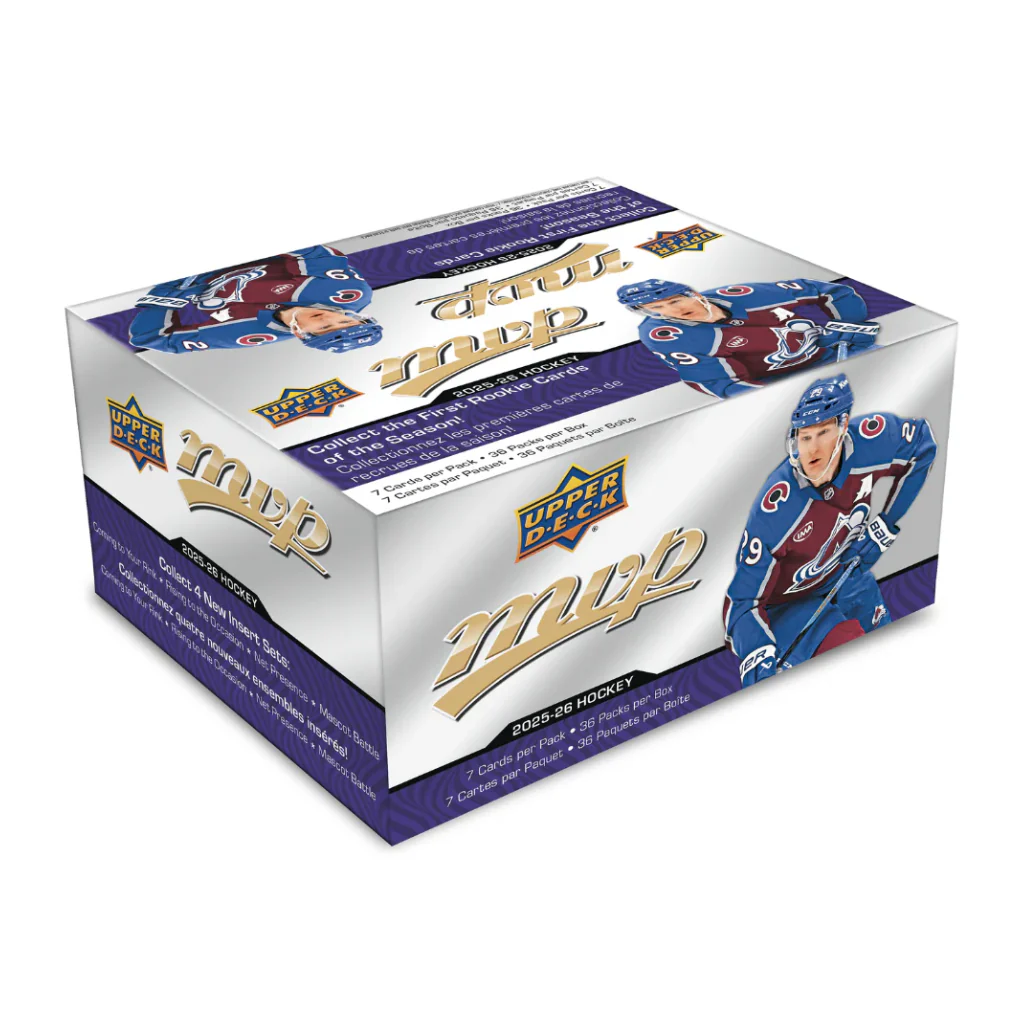 2025-26 Upper Deck MVP Hockey Retail Box