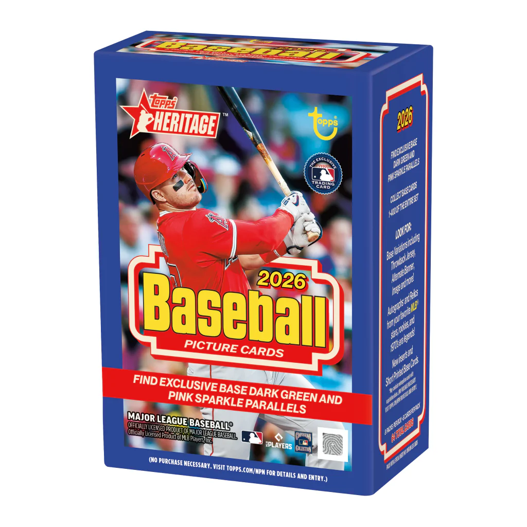 2026 Topps Heritage Baseball Value Box