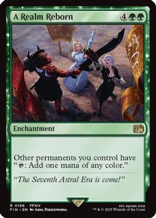 A Realm Reborn (FIN-196) - FINAL FANTASY Foil