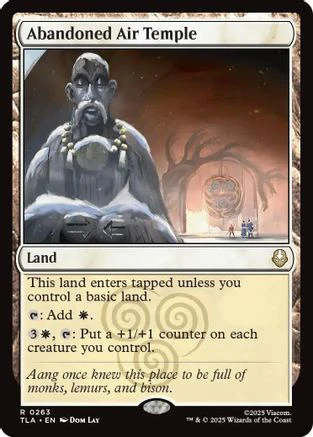 Abandoned Air Temple (TLA-263) - Avatar: The Last Airbender Foil