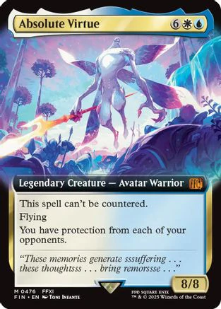 Absolute Virtue (Extended Art) (FIN-476) - FINAL FANTASY Foil
