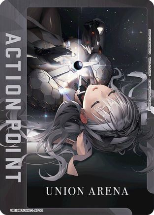 Action Point Card (AP02) (UE14BT/NIK-1-AP02) - UE14BT GODDESS OF VICTORY NIKKE Foil