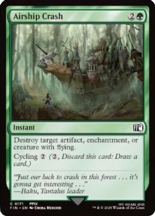 Airship Crash (FIN-171) - FINAL FANTASY Foil