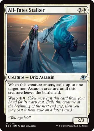 All-Fates Stalker (EOE-003) - Edge of Eternities