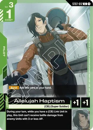 Allelujah Haptism (ST07-012) - Starter Deck 07 Celestial Drive