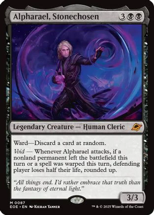 Alpharael, Stonechosen (EOE-087) - Edge of Eternities