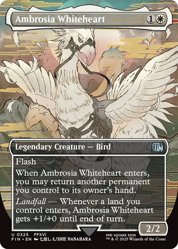 Ambrosia Whiteheart (FIN-325) - FINAL FANTASY (Borderless)