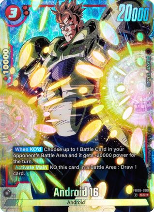 Android 16 - FB06-009 (Alternate Art) (FB06-009) - Rivals Clash