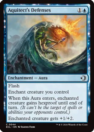 Aquitect's Defenses (ECL-044) - Lorwyn Eclipsed