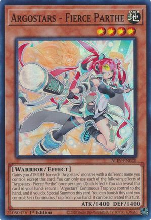 Argostars - Fierce Parthe (ALIN-EN020) - Alliance Insight