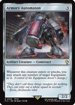 Armory Automaton (FIC-336) - Commander: FINAL FANTASY