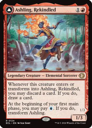 Ashling, Rekindled (ECL-124) - Lorwyn Eclipsed Foil