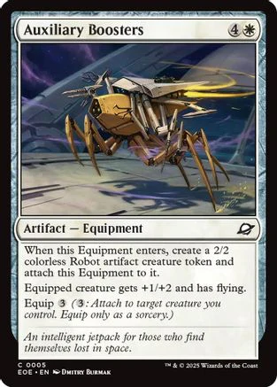 Auxiliary Boosters (EOE-005) - Edge of Eternities