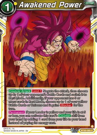 Awakened Power (BT30-080) - Three Glorious Fighters
