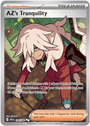 AZ's Tranquility - 106/086 106 - ME04 Chaos Rising Holofoil