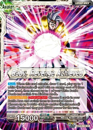 Baby // Baby, Revenge Achieved (BT29-106) - Fearsome Rivals