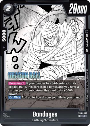 Bandages (SB01-058) - Manga Booster 01