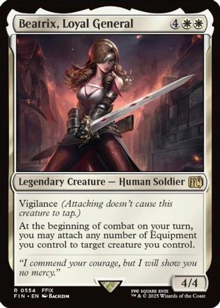 Beatrix, Loyal General (FIN-554) - FINAL FANTASY