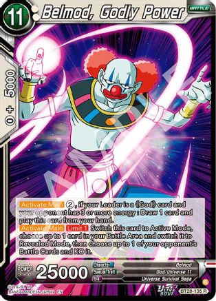 Belmod, Godly Power (BT28-135) - Prismatic Clash Foil