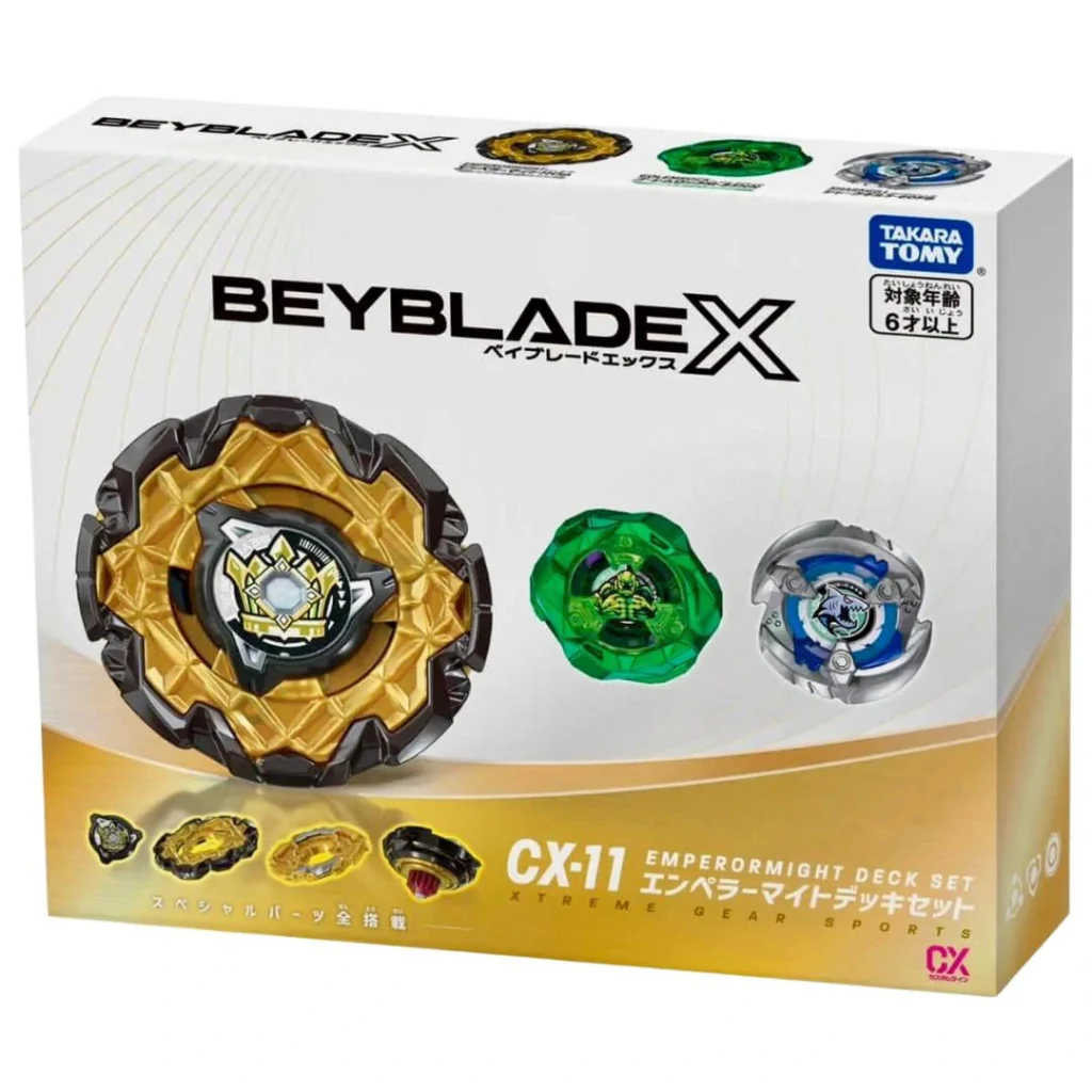 Beyblade X - CX-11 EmperorMight Deck set