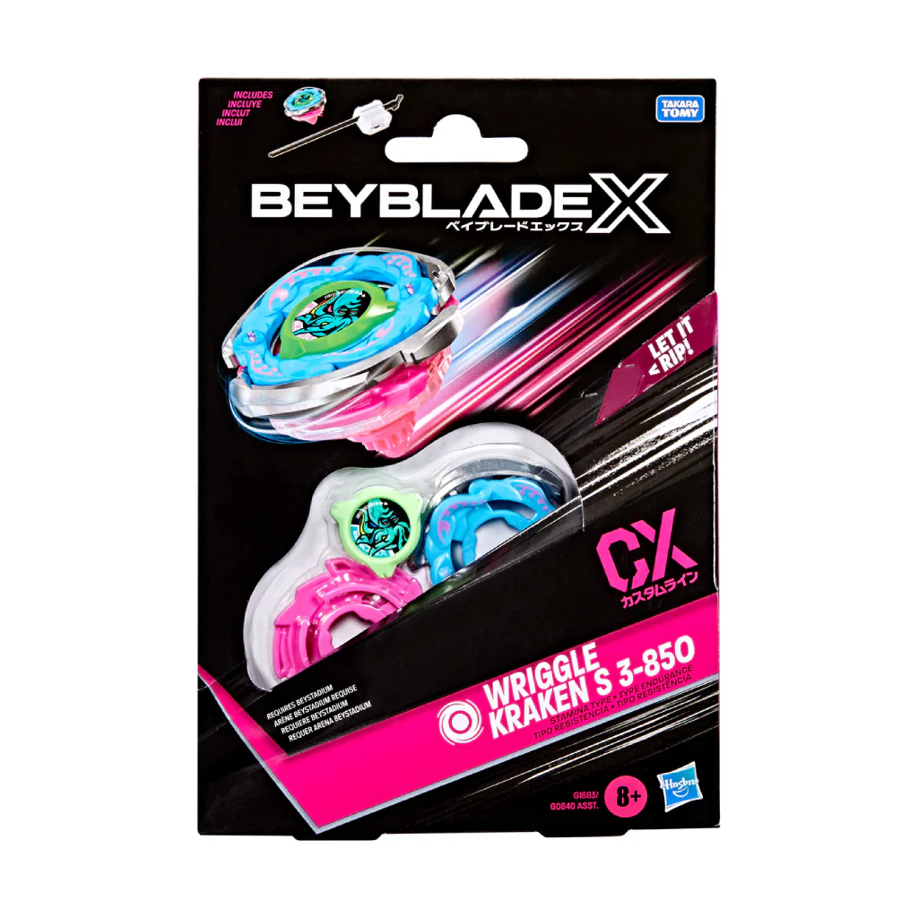 Beyblade X - CX: Wriggle Kraken (S 3-85O)