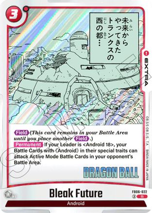 Bleak Future (FB06-022) - Manga Booster 01 Holofoil