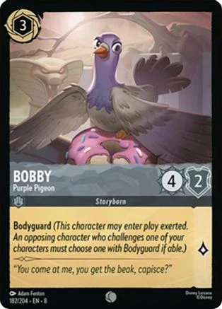 Bobby - Purple Pigeon (182/204) - Reign of Jafar Cold Foil