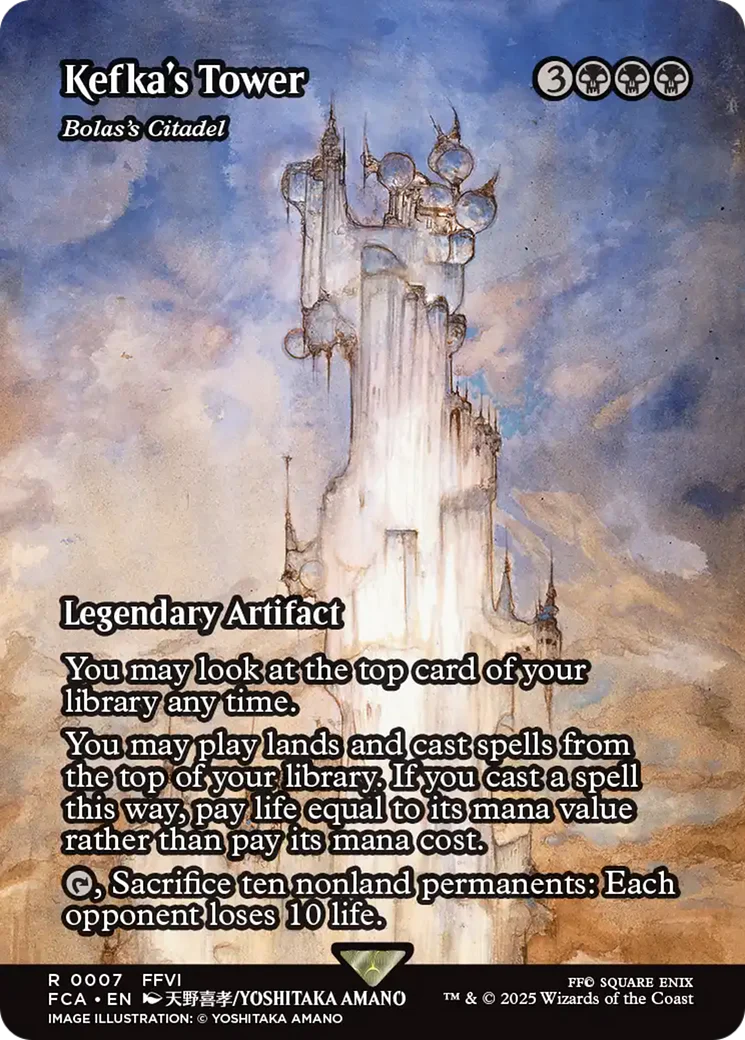 Bolas's Citadel (FCA-007) - FINAL FANTASY: Through the Ages / Kefka's Tower (Borderless)
