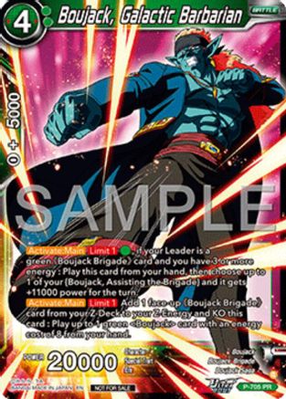 Boujack, Galactic Barbarian (Ultra-Bout Series Tournament Pack Vol.13) (P-705) - Tournament Promotion Cards