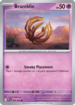 Bramblin 46 - ME02 Phantasmal Flames Reverse Holofoil