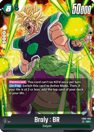 Broly : BR - FB06-063 (FB06-063) - Rivals Clash