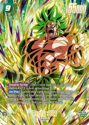 Broly : BR - FB06-120 (Alternate Art) (FB06-120) - Rivals Clash