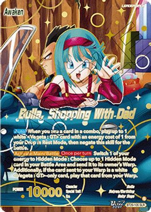 Bulla // Bulla, Shopping With Dad (SLR) (BT29-105) - Fearsome Rivals Foil