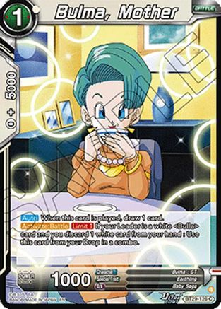 Bulma, Mother (BT29-126) - Fearsome Rivals