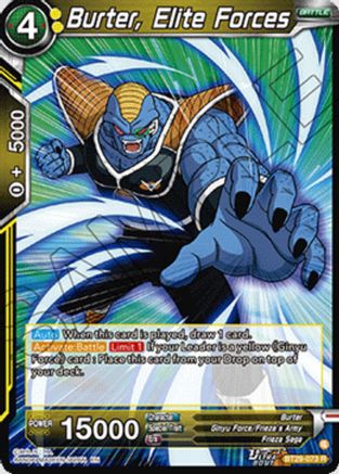 Burter, Elite Forces (BT29-073) - Fearsome Rivals Foil