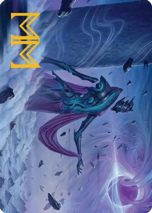 Bygone Colossus Art Card (Gold-Stamped Signature) (AAEOE-026) - Art Series: Edge of Eternities