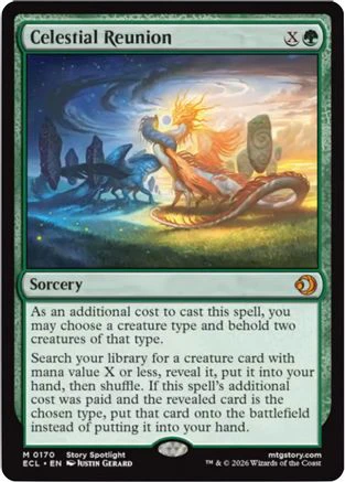 Celestial Reunion (ECL-170) - Lorwyn Eclipsed