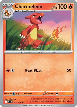 Charmeleon 21 - ME Ascended Heroes Reverse Holofoil