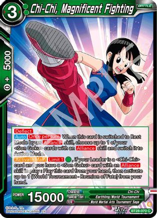 Chi-Chi, Magnificent Fighting (BT28-070) - Prismatic Clash