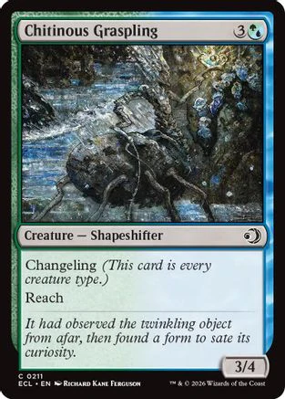 Chitinous Graspling (ECL-211) - Lorwyn Eclipsed