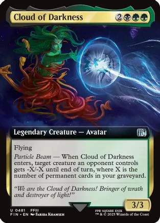 Cloud of Darkness (Extended Art) (FIN-481) - FINAL FANTASY Foil