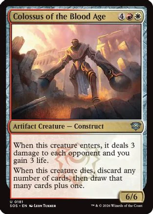 Colossus of the Blood Age (SOS-181) - Secrets of Strixhaven Foil
