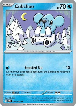 Cubchoo 25 - SV Black Bolt