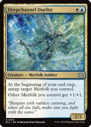 Deepchannel Duelist (ECL-213) - Lorwyn Eclipsed