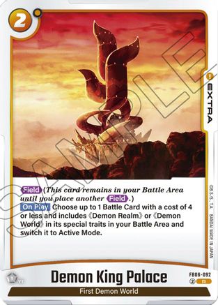 Demon King Palace (FB06-092) - Rivals Clash