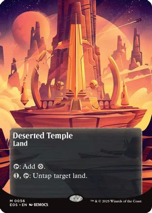 Deserted Temple (0056) (Borderless) (EOS-056) - Edge of Eternities: Stellar Sights