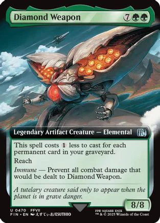 Diamond Weapon (Extended Art) (FIN-470) - FINAL FANTASY