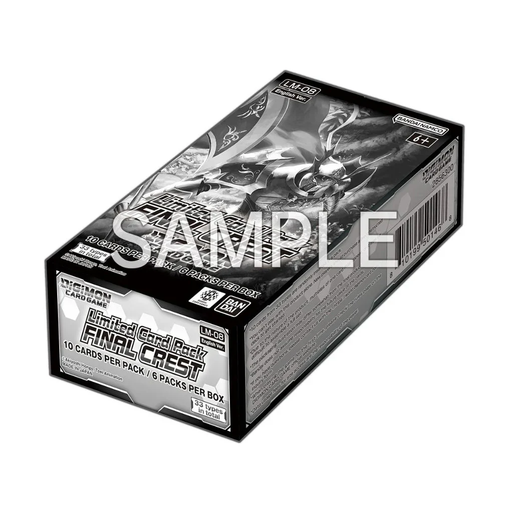 Digimon Card Game - Limited Card Pack Final Crest Booster Box (Pre-Order)