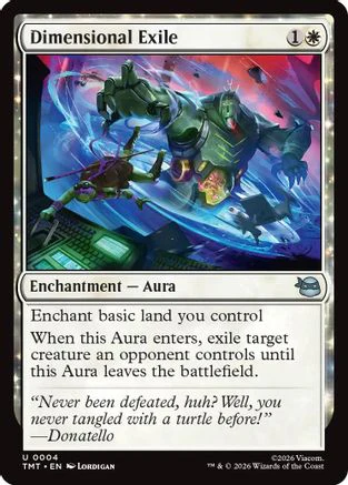 Dimensional Exile (TMT-004) - Teenage Mutant Ninja Turtles