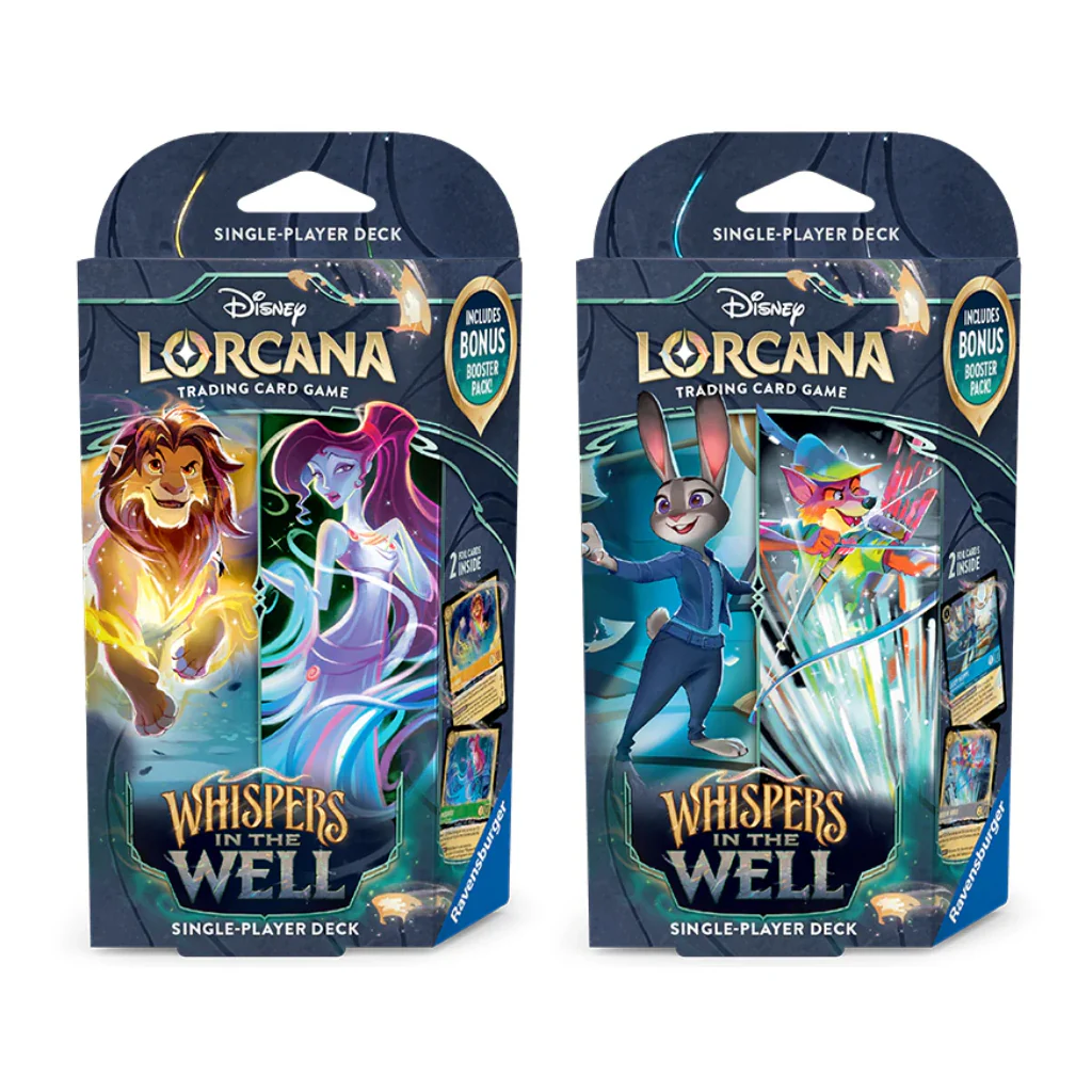 Disney Lorcana: Whispers in the Well - Starter Decks